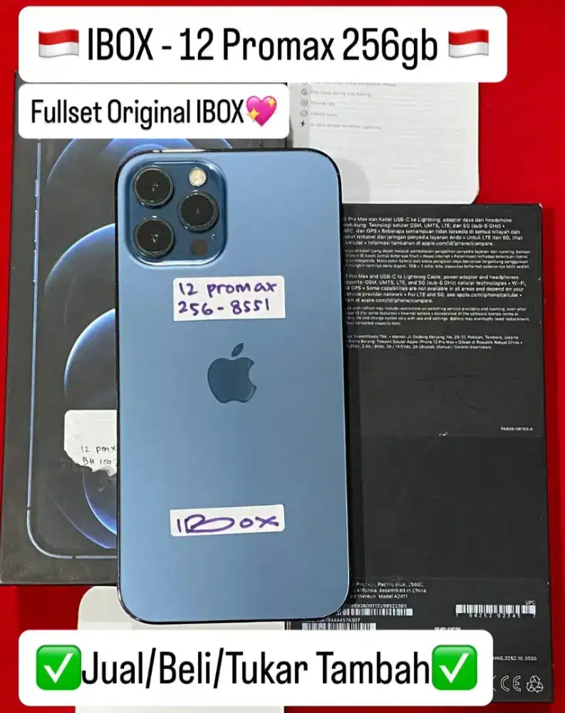 Iphone 12 promax 256GB, bisa cicilan