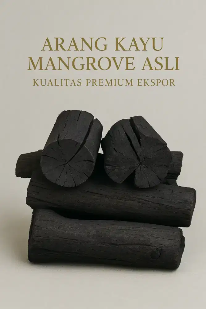 Arang Kayu Mangrove Asli –