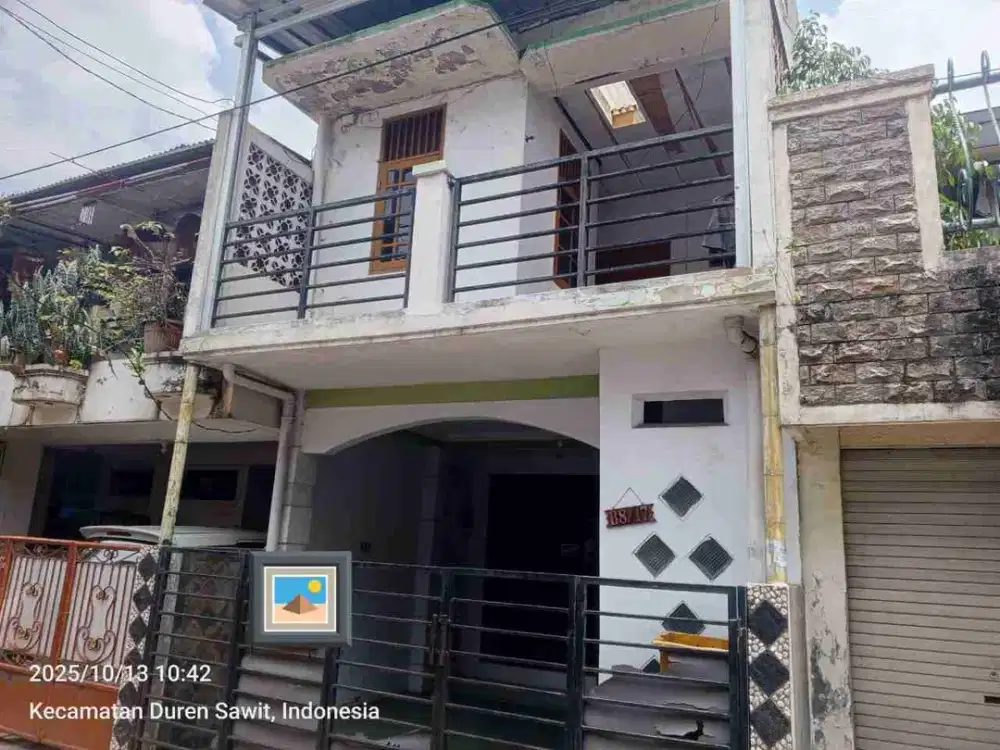 100% bebas banjir rumah nyaman harga ringan di pondok kelapa