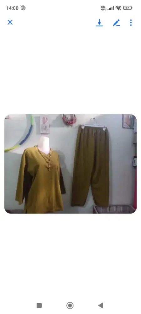 Setcel  & atasan cantik