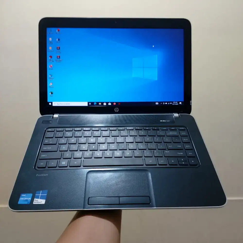 Hp Pavillion 15 Intel Celeron Kondisi Mulus Like New Siap Pakai Ms off