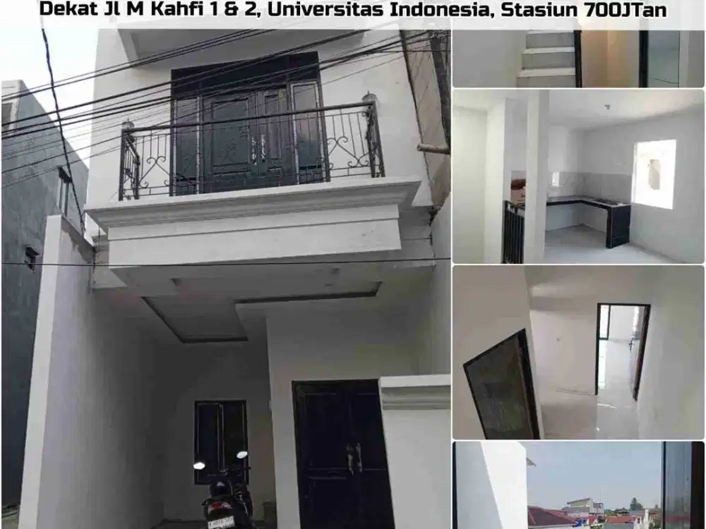 Rumah KPR Jagakarsa Dekat Jalan M Kahfi 2 Stasiun Pocin TOL UI UP