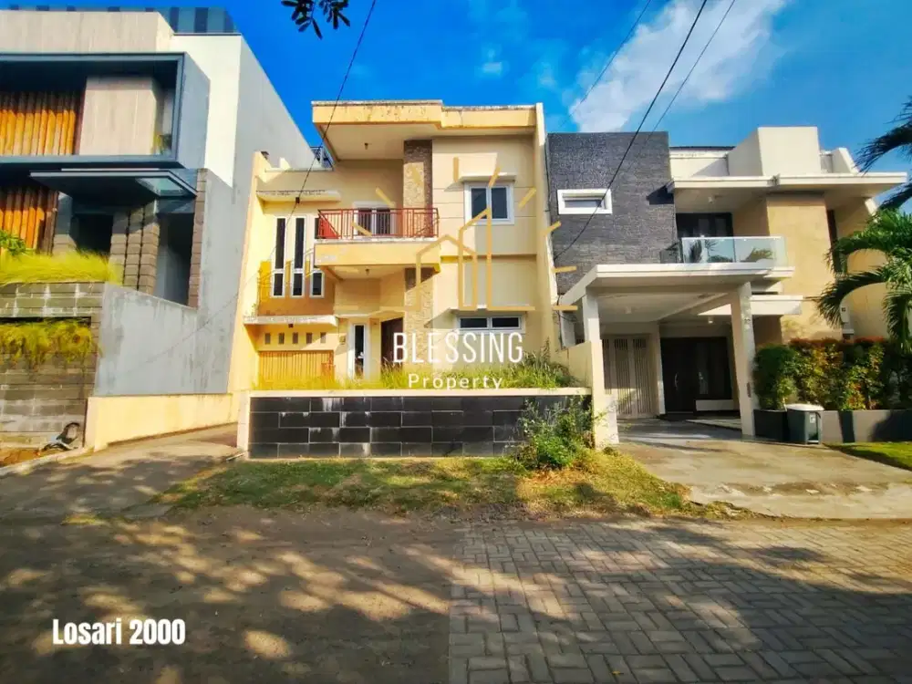 Rumah 3 Lantai di Losari 2000 dekat ke Trans Studio dan Dian HArapan