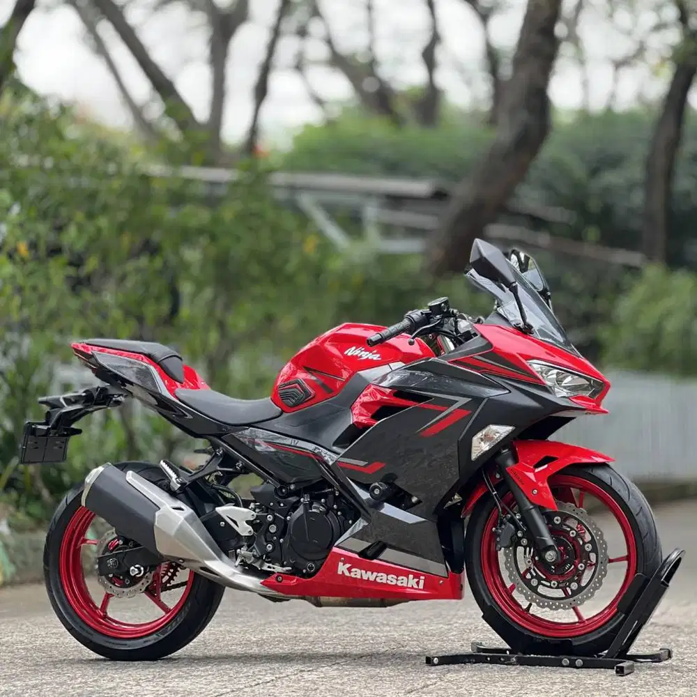 KAWASAKI NEW NINJA 250 FI ABS MDP SMARTKEY MERAH 2019 KM 9K PAJAK ON