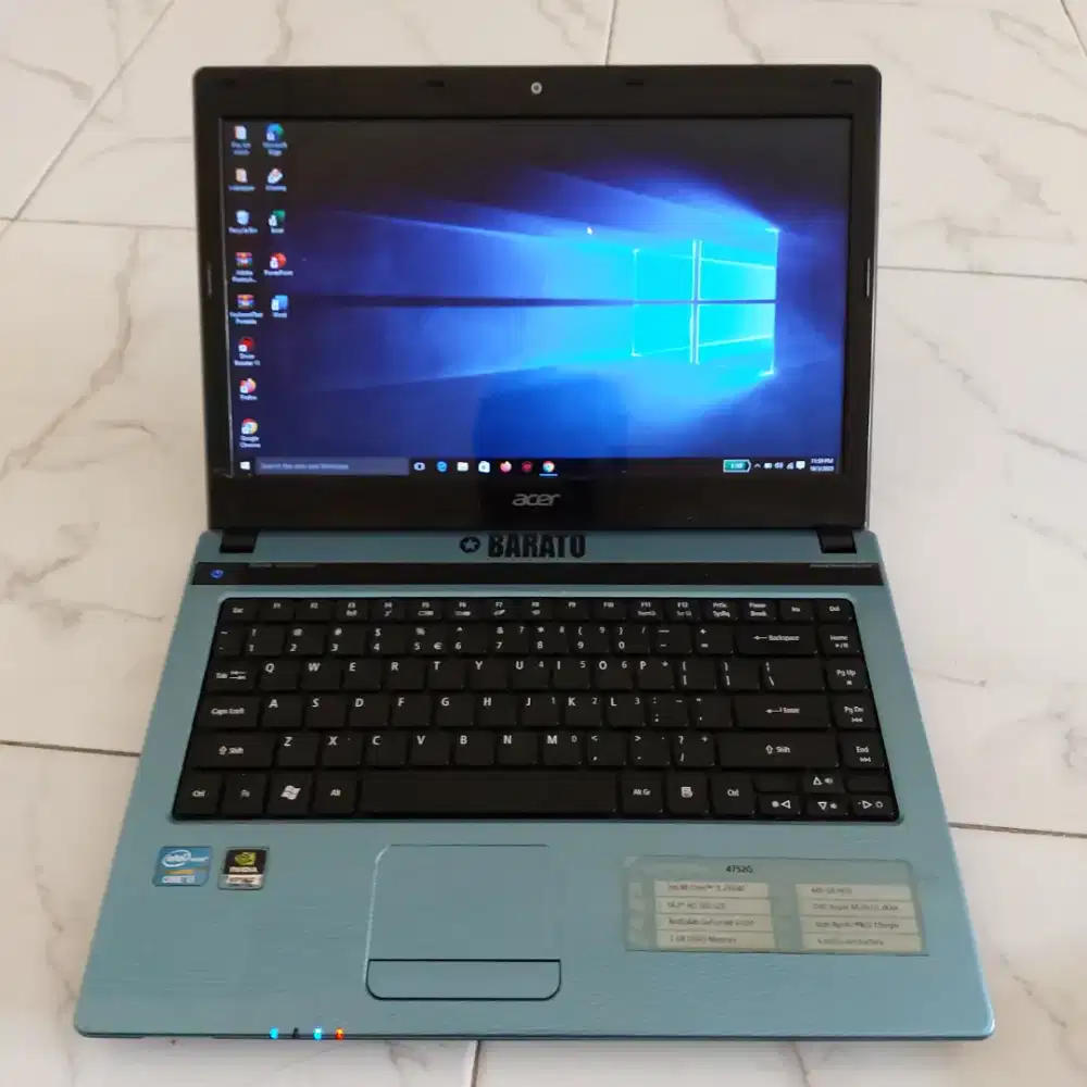 Acer Aspire 4752 Intel Core i5 Cocok Untuk Sekolah, Kuliah, Kerja dll