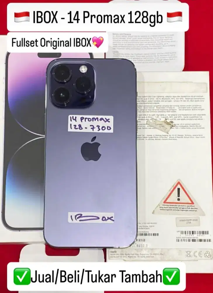 Iphone 14 promax 128GB, bisa cicilan