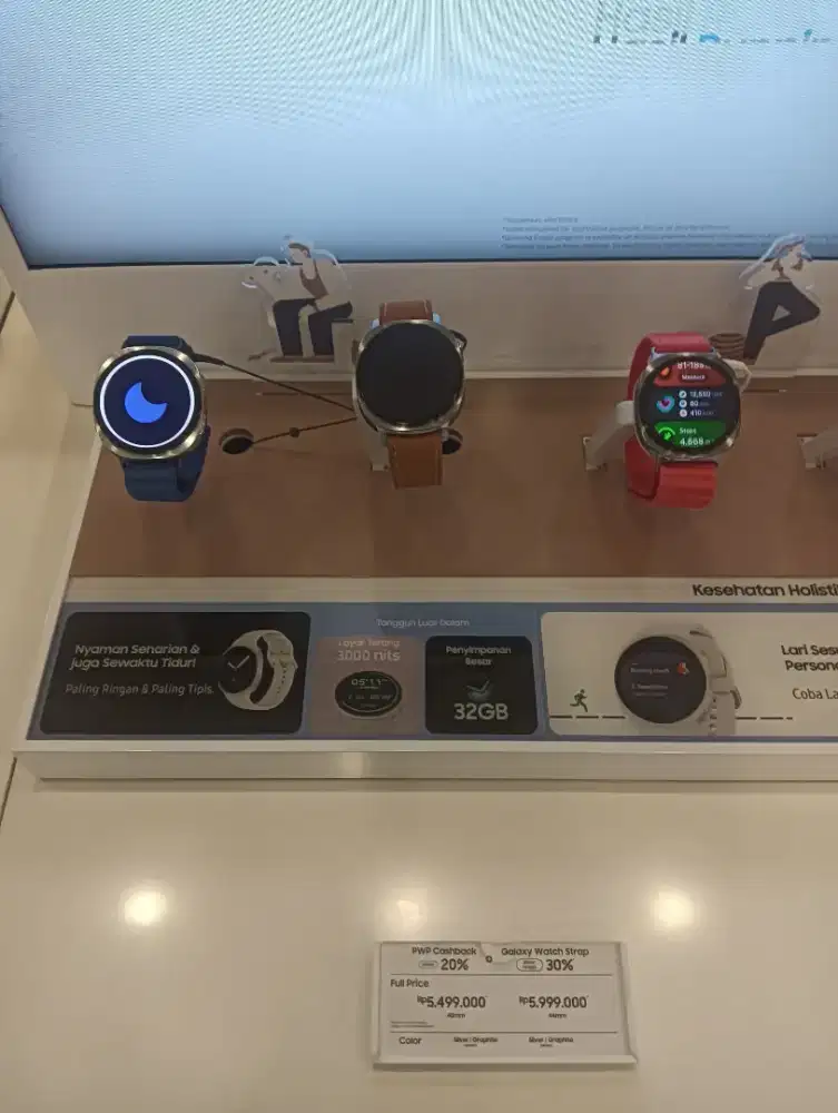 Segampang Itu Dapetin SAMSUNG GALAXY WATCH 8 [ BLUETOOTH, 44MM ]