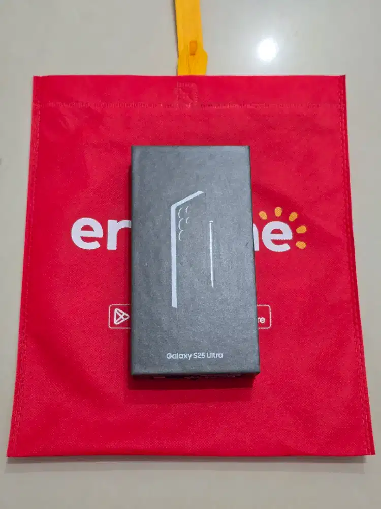 Galaxy S25 Ultra 5G 12/256Gb Titanium Black gress ori SEIN 16 17 pro
