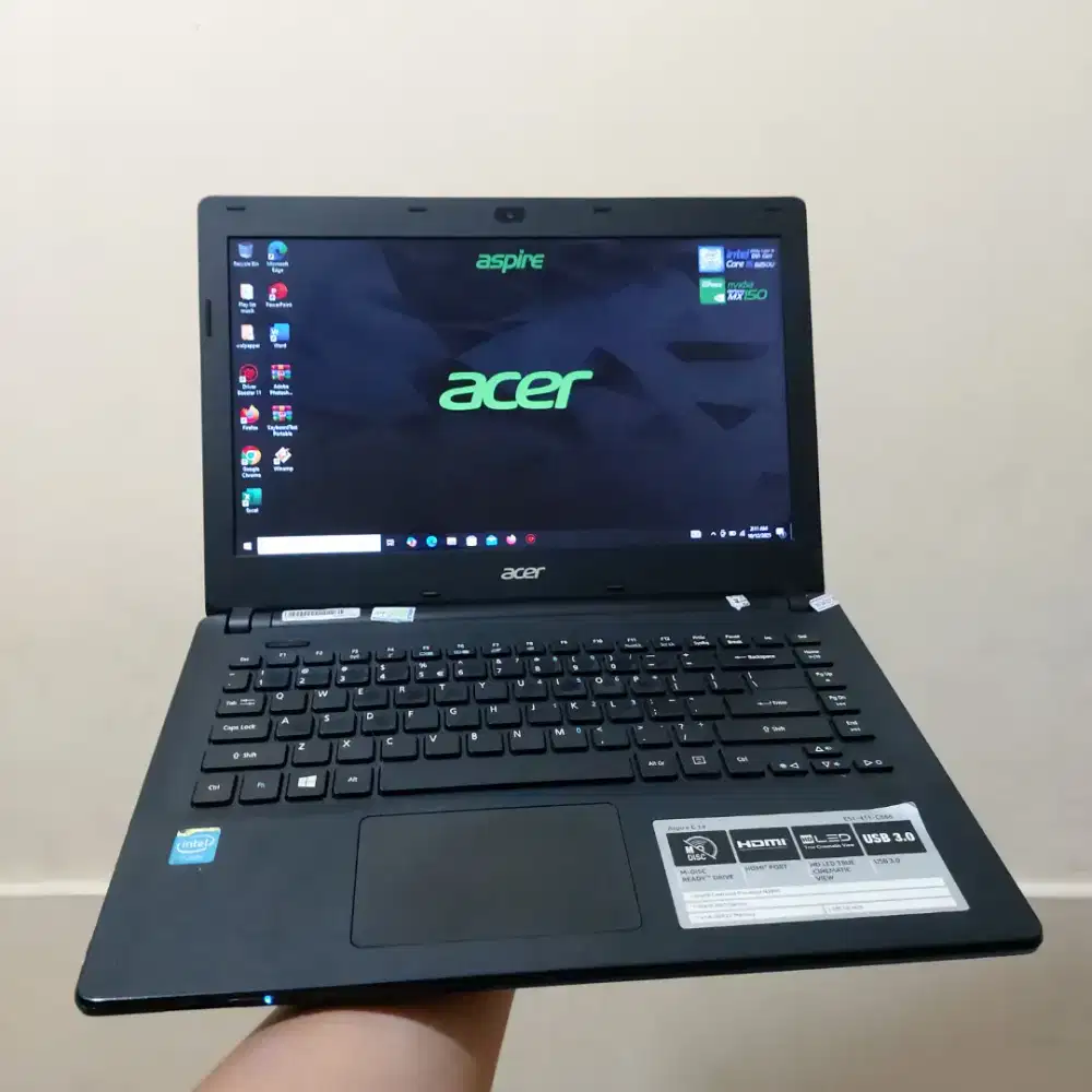 Acer Aspire ES1-411 Intel Core Celeron N2850 Haswell Ram 8Gb
