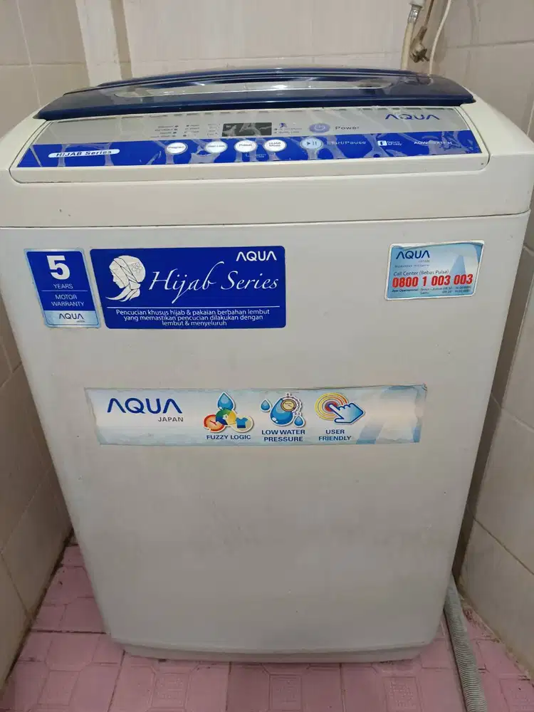 Dijual Mesin cuci aqua Japan 1 tabung