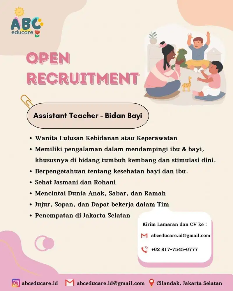 Bidan Bayi - Assistant Teacher