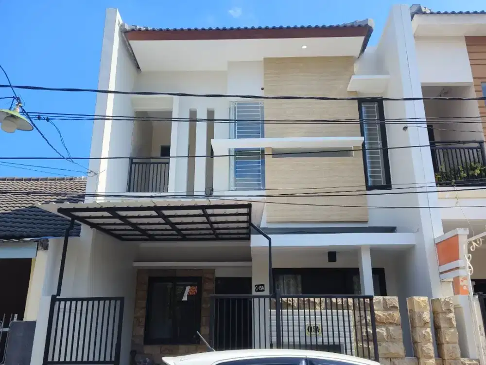 RUMAH RUNGKUT HARAPAN HABIS RENOVASI SIAP PAKAI. SELANGKAH MERR
