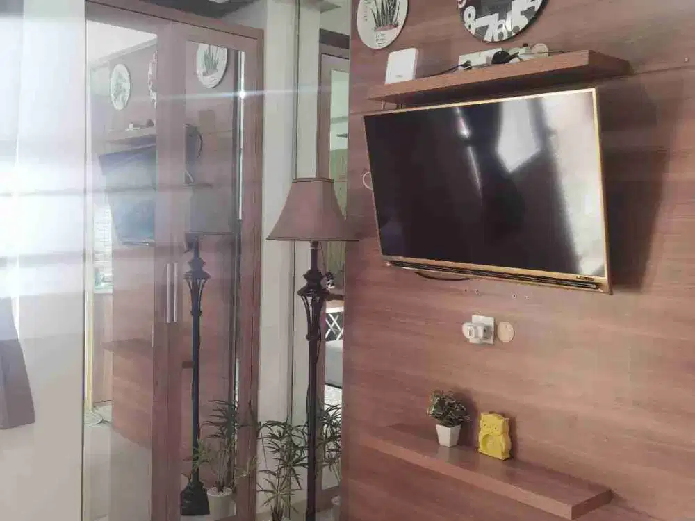 Sewa Tahunan Tower Magnolia Unit Studio Green Pramuka City Siap Huni Wilayah Strategis