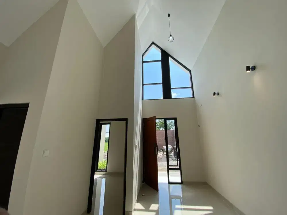Rumah 1 Lantai Scandinavian Memaksimalkan Ruang Hidup, dekat UNS solo