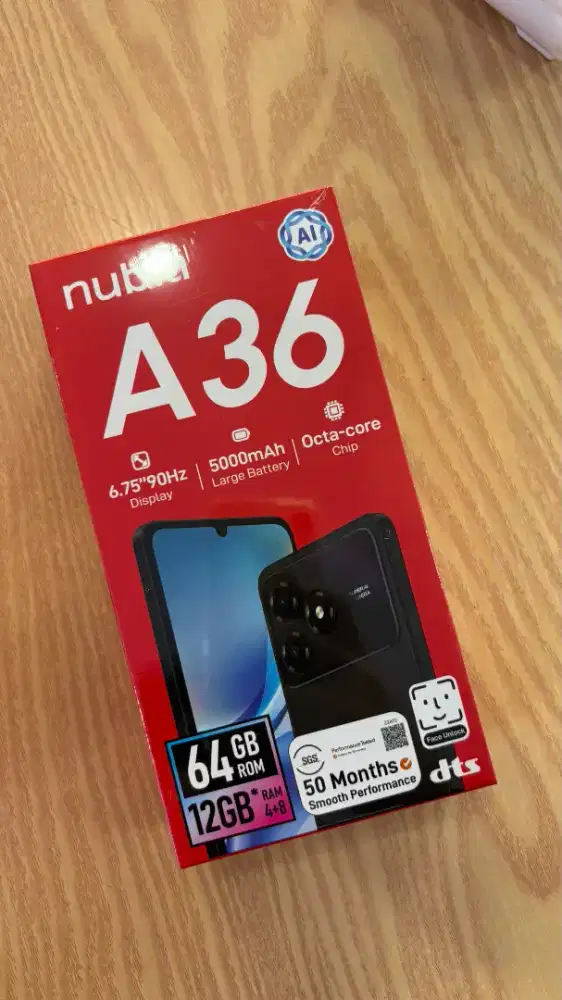 ZTE Nubia A36 RAM 4/64 New