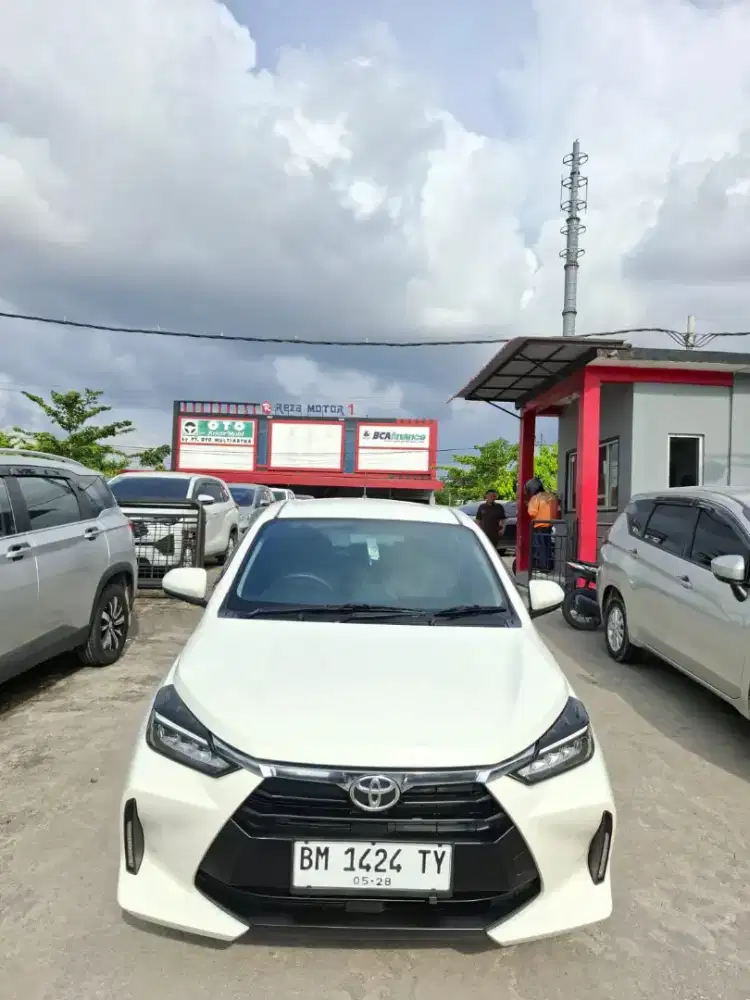 All new agya 2023 G 1.2 matic. Km 12rb antik
