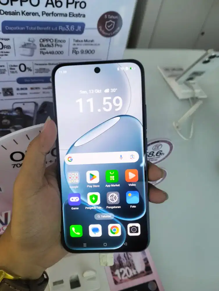 Oppo A6 Pro kondisi baru