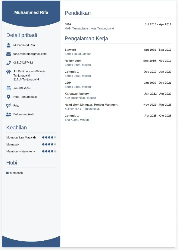 Mencari Lowongan Pekerjaan
