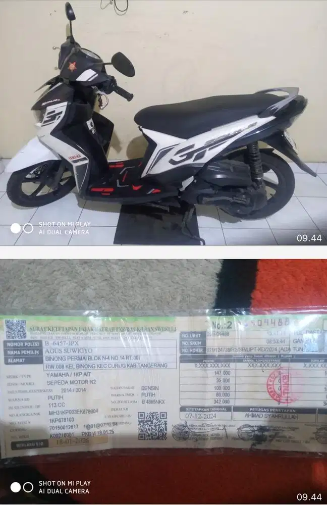 Mio soul gt 115
