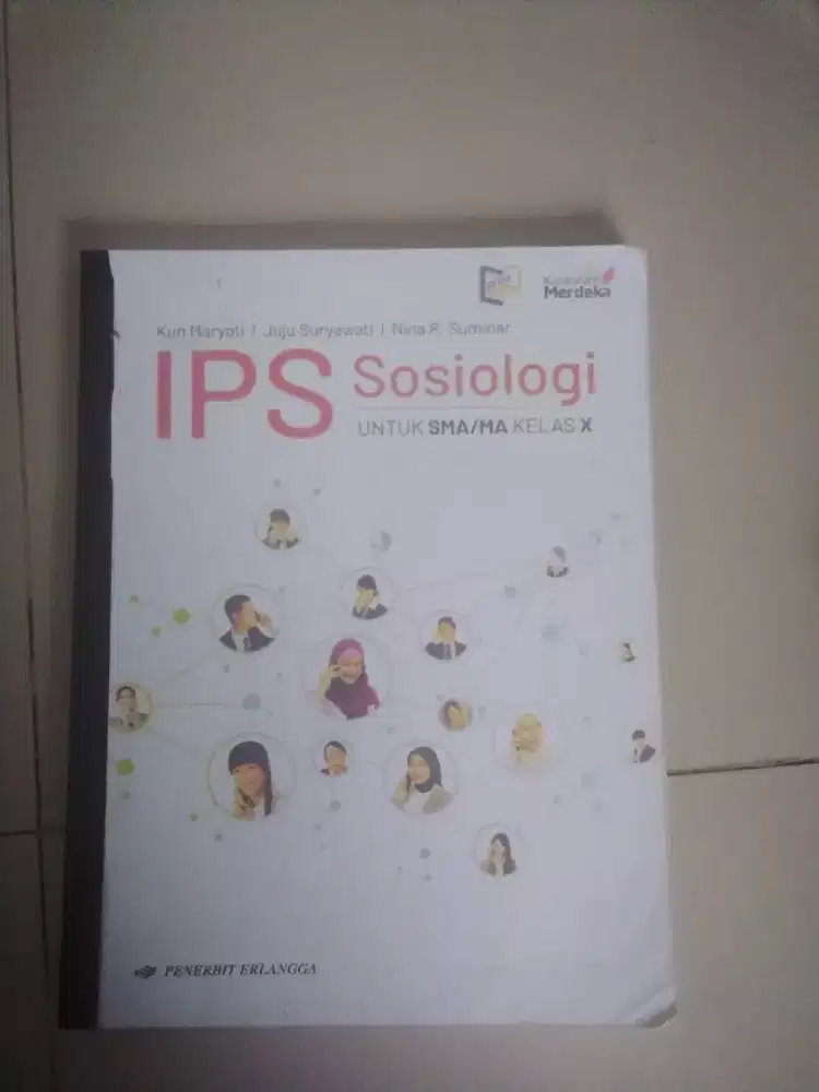 Buku Bekas Sosiologi Kelas X Erlangga