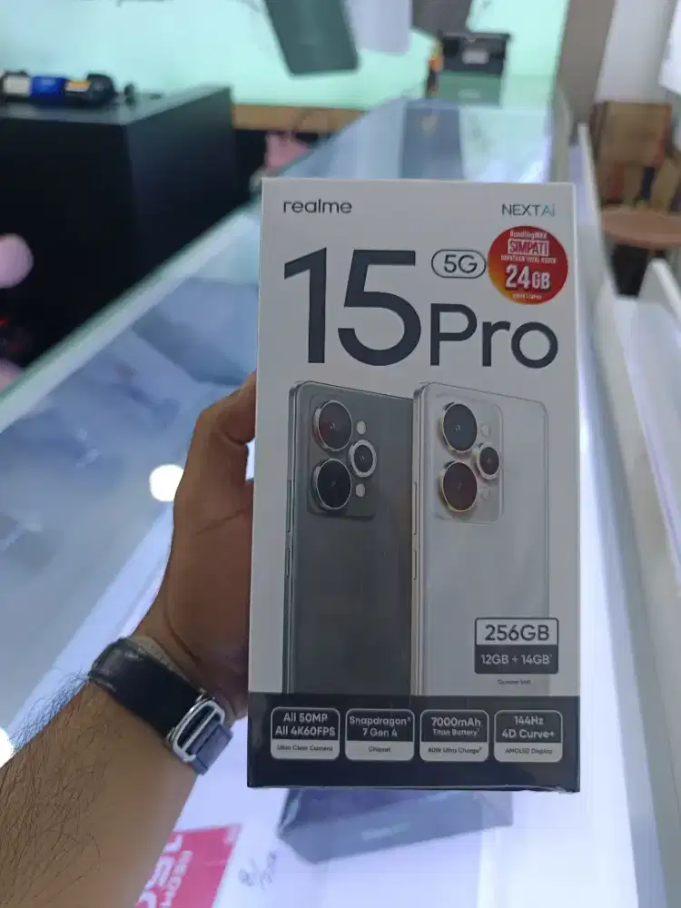 PROMO HP REALME 15 PRO RAM 12GB/512GB BARU (SEGEL)