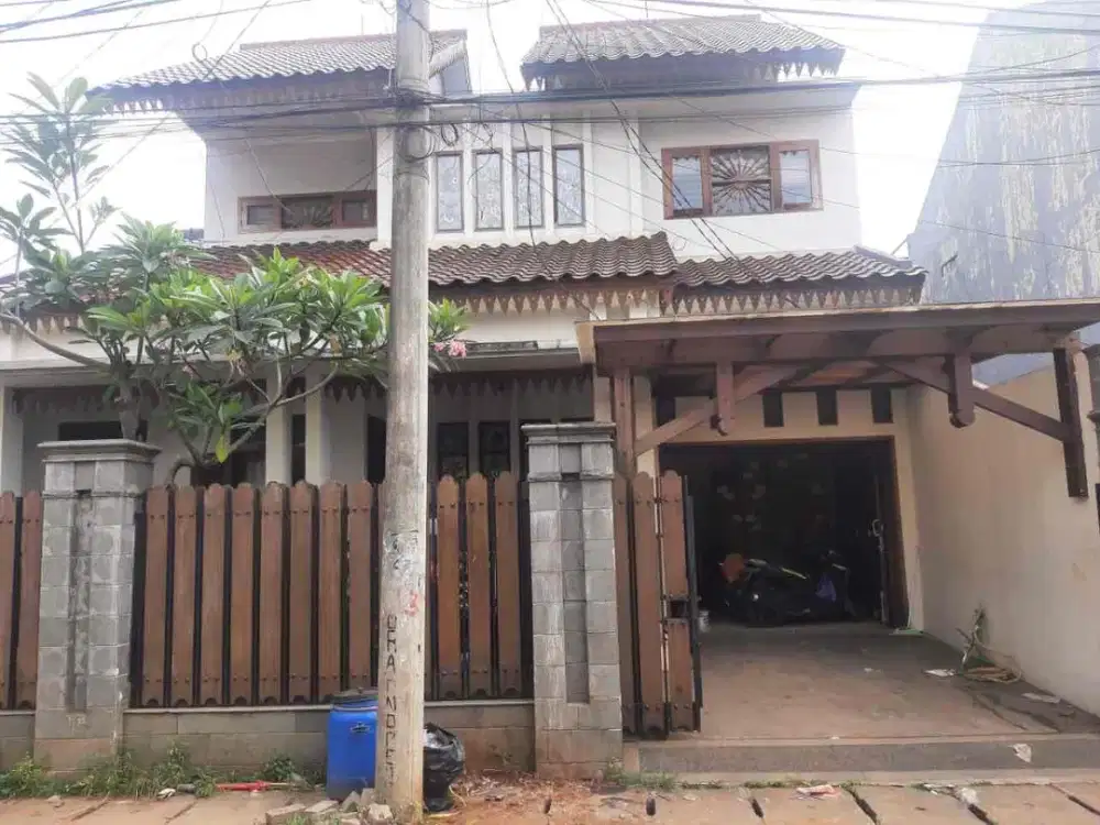 dijual rumah murah harga dibawah pasaran di jalan setu babakan, kel. srengseng sawah, kec. jagakarsa, kota jakarta selatan