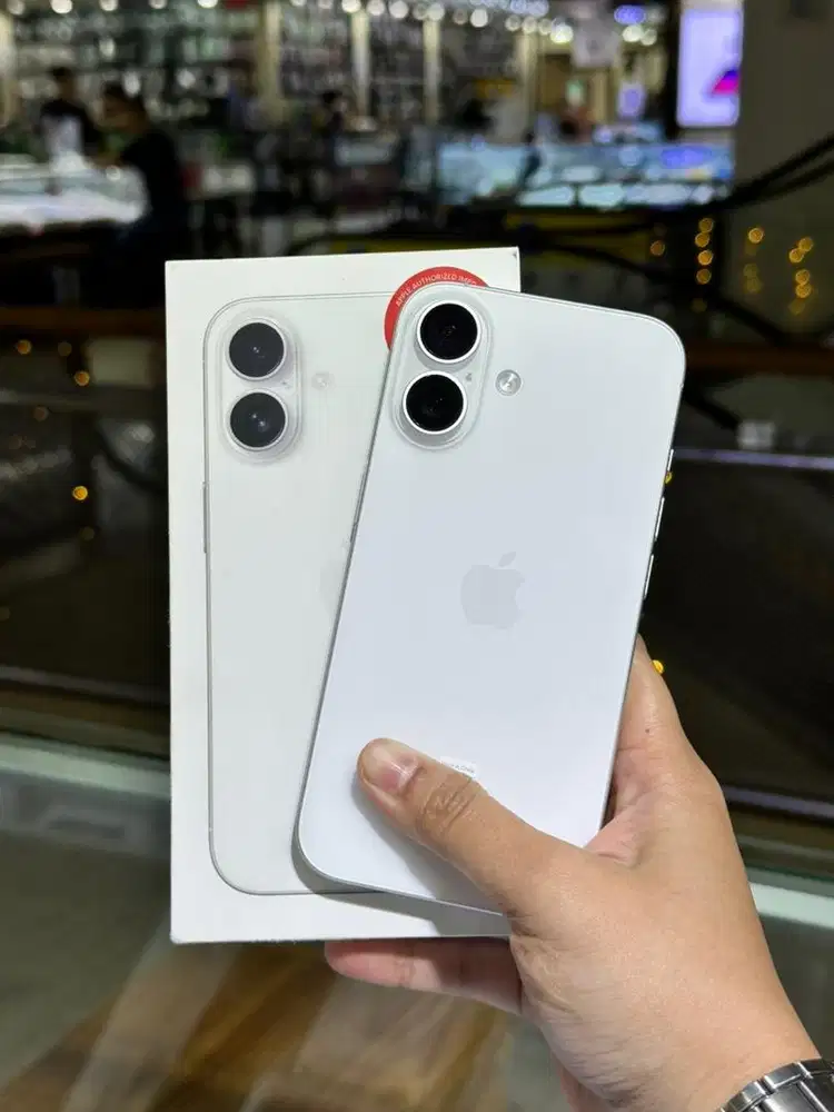 iPhone 16 128Gb White Fullset Ori iBox