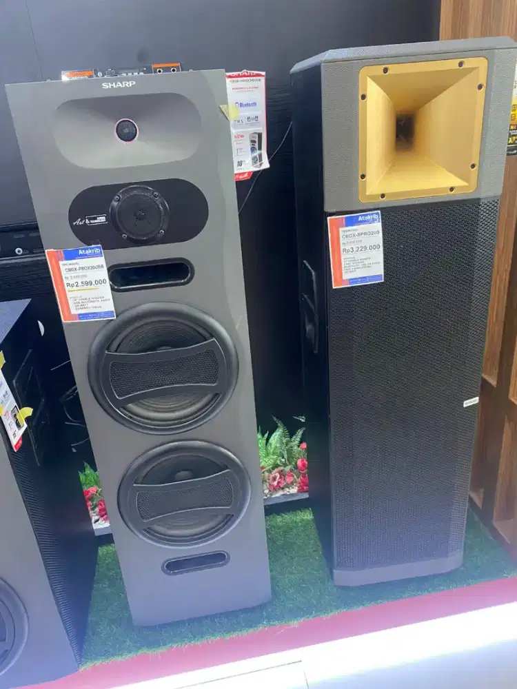 PROMO KREDIT SPEAKER SHARP DUAR DUAR! TANPA DP BUNGA 0%