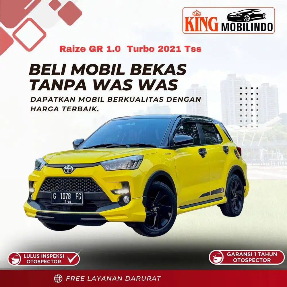 ( km 30rb ) Raize GR Tss 1.0 Turbo 2021