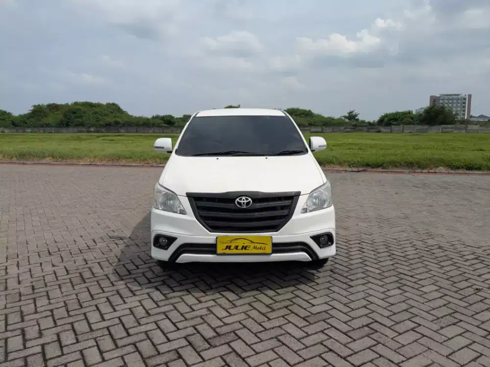 TOYOTA INNOVA E TAHUN 2014 

TRANSMISI AUTOMATIV
UPGRADE TIPE G diesel