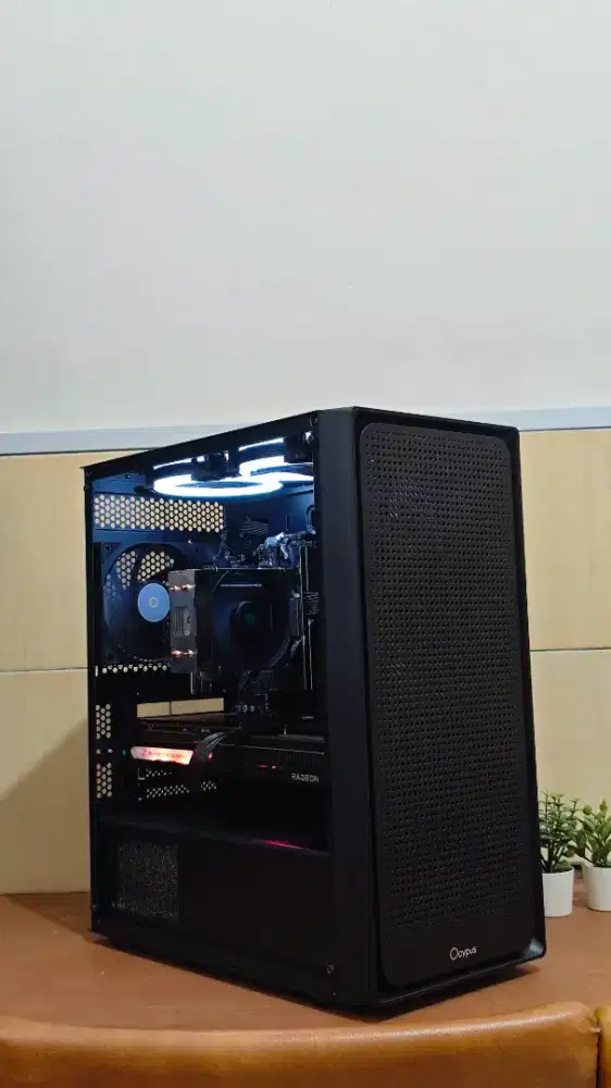 (Jual/TT) PC Ryzen 5 5600 feat AMD RX 6600 XT 8GB Gaming Editing