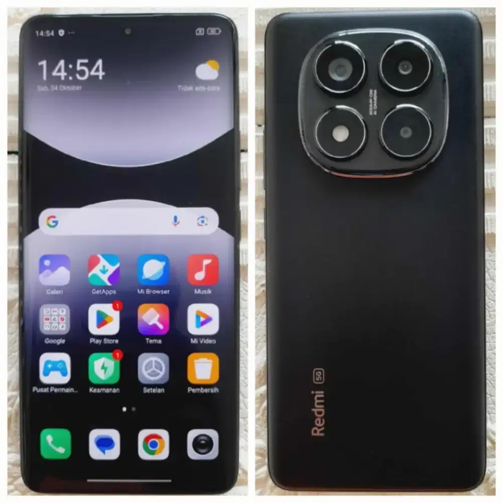 XIAOMI REDMI NOTE 14 PRO 5G RAM 8/256 FULLSET SUPER MULUS NO MINUS