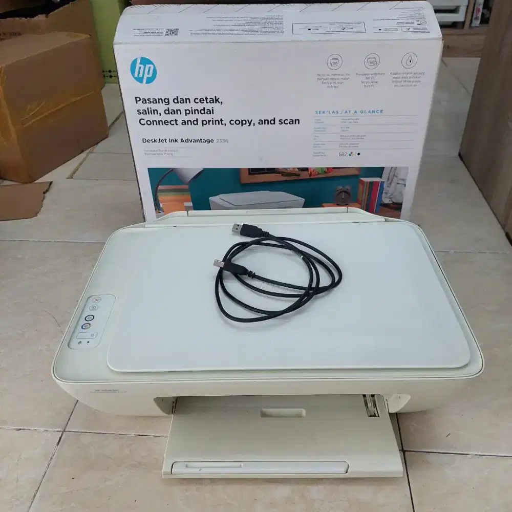 Printer Scannee HP 2336 Deakjet Ink Advance Print Copy Scan