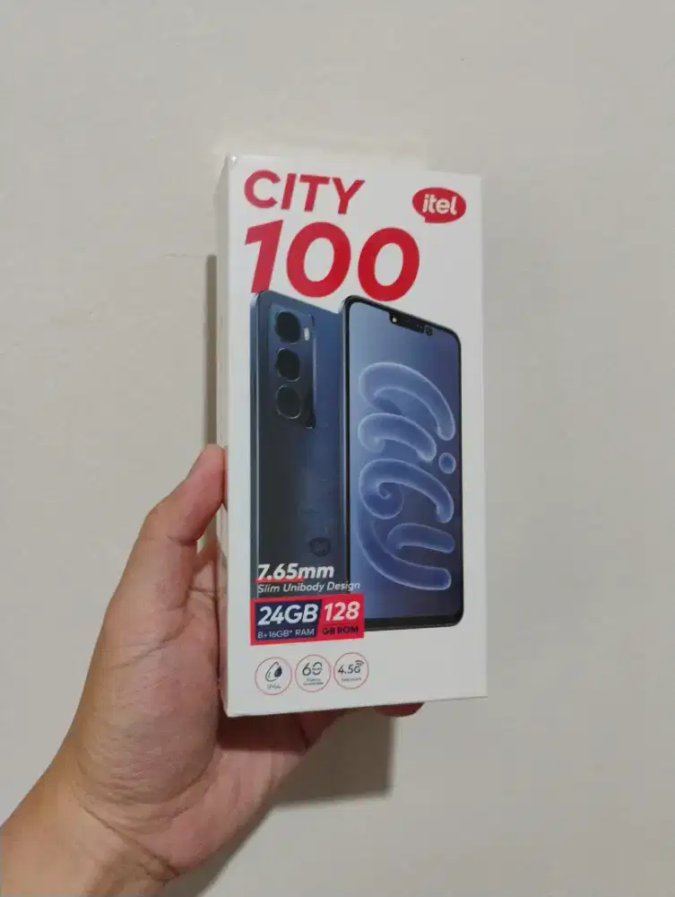 [BARU] iTel City 100 8/128, SEGEL Garansi Resmi, Bisa COD