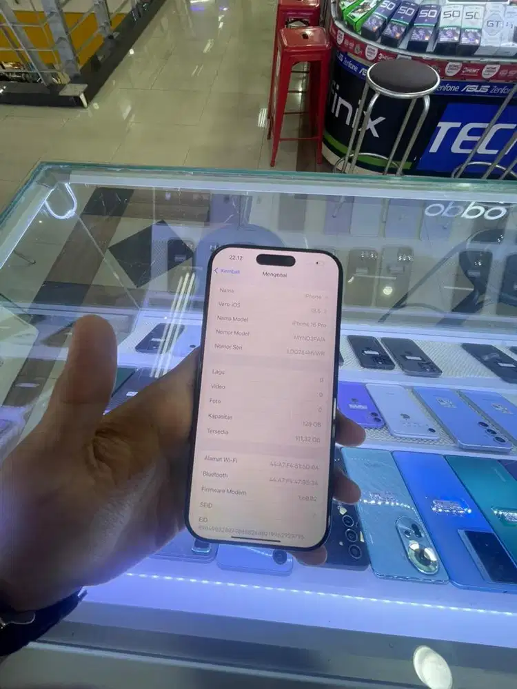 IPHONE 16 pro 128 bh 100%