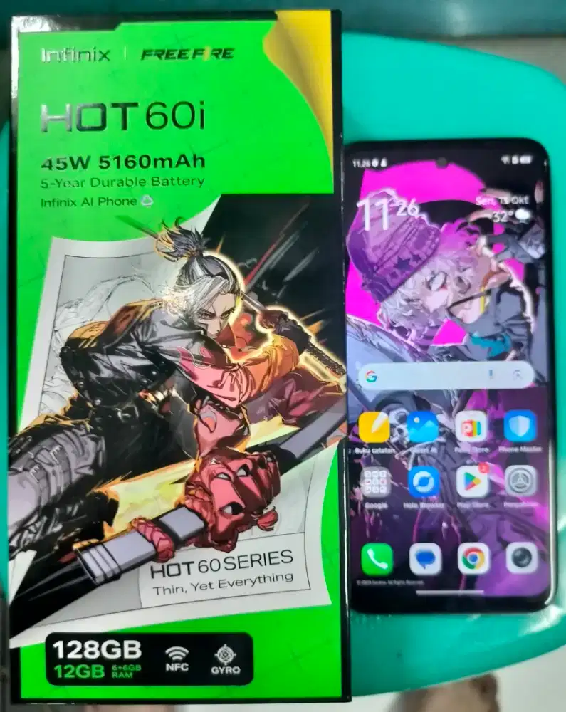 INFINIX HOT 60i 6+6/128Gb FULLSETT