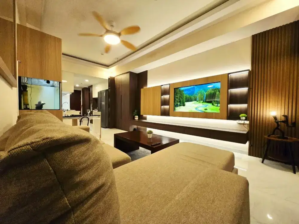APARTMNET SKYHOUSE BSD 3 BEDROOM POSISI HOOK FULLY FURNISHED