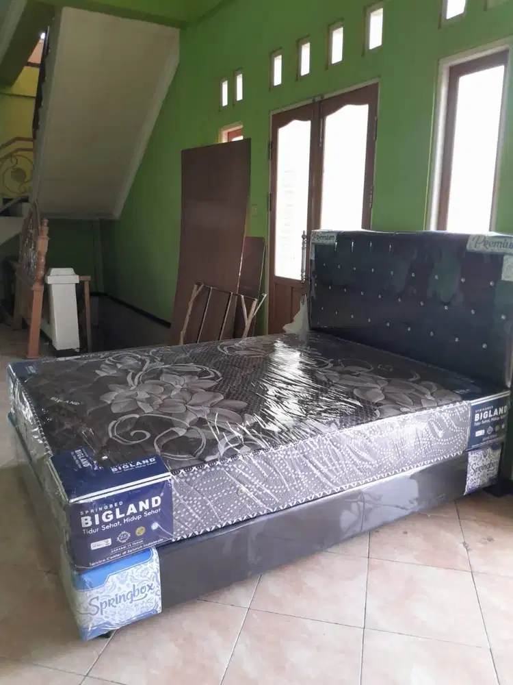 Promo sale set divan springbed bigland terlaris termurah