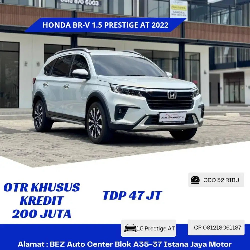 FULL RECORD Honda BR-V Prestige Automatic NIK 2022