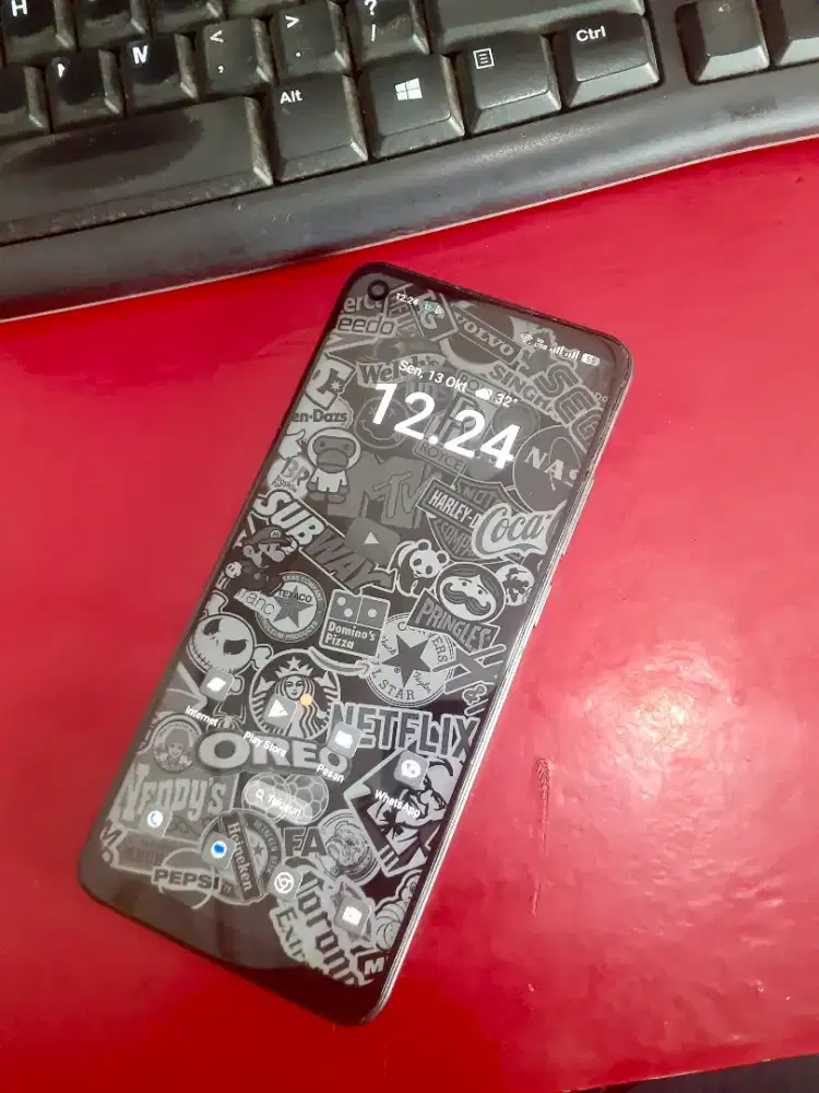 OPPO A78 HITAM RAM 8/256GB KEREN POOL