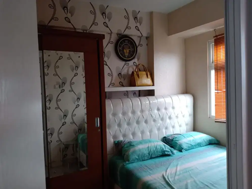 APARTEMEN GREEN PRAMUKA CITY 2 ROOM FULL FURNISHED TOWER SCARLET MALL INCLUDE IPL JAKARTA PUSAT