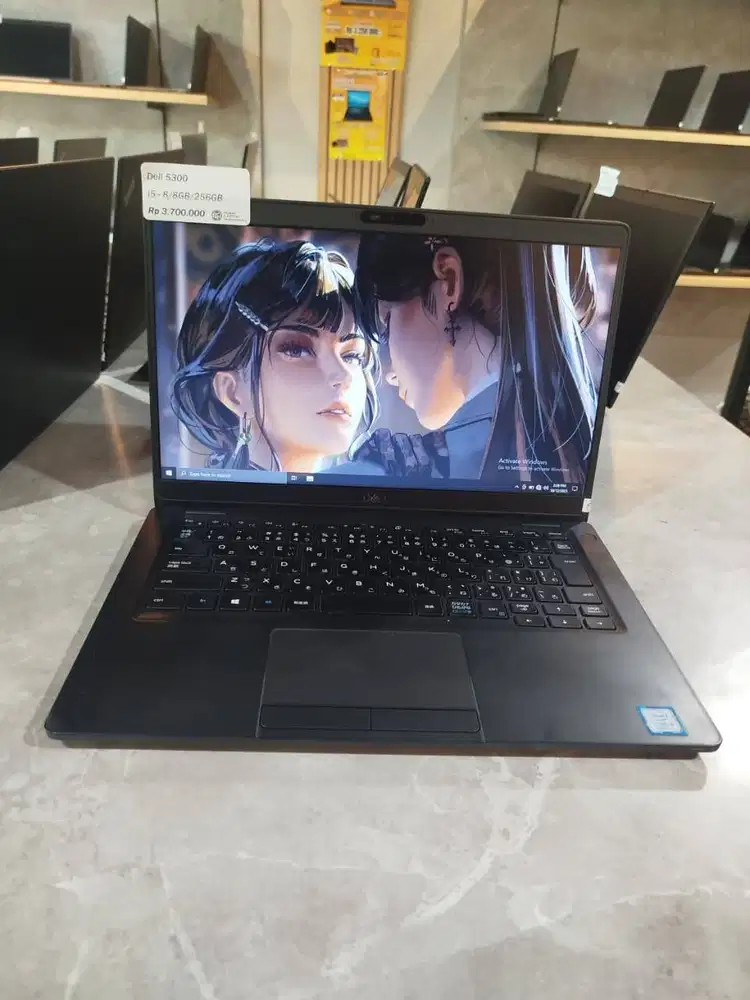 Jual laptop second fullset bergaransi Dell 5300