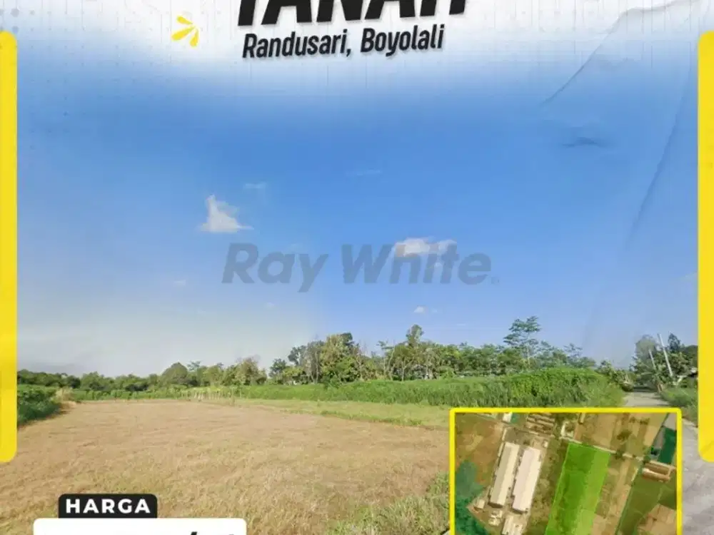 Dijual Lahan Industri 1.9 Hektar Randusari Boyolali Sebelah PT. So Good Food