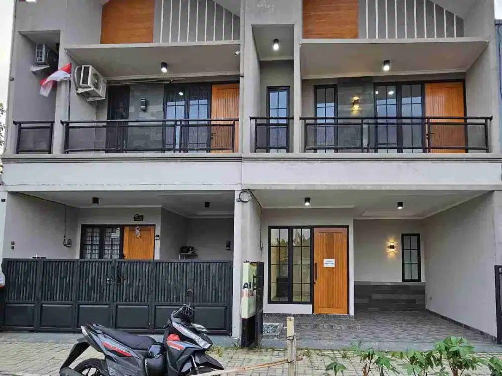 Rumah 2 Lantai Harga 800jutaan Di Jl Raden Sanim Tanah Baru Beji Depok