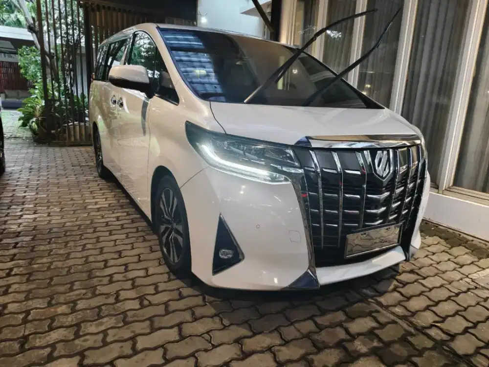 Toyota Alphard G atpm facelift new mdl putih