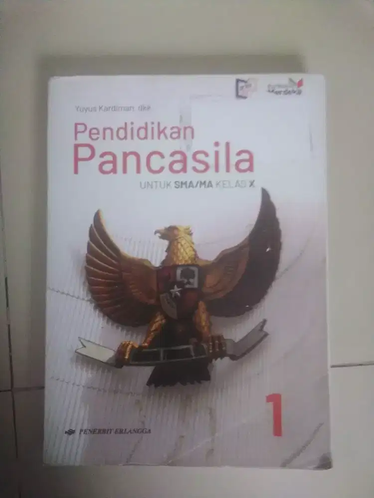 Buku Bekas PKN/Pancasila kelas X Erlangga