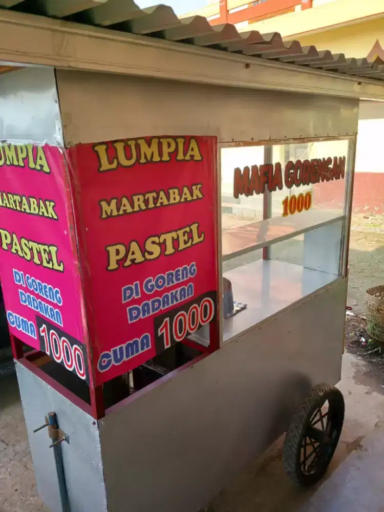 Dijual GEROBAK ALUMINIUM