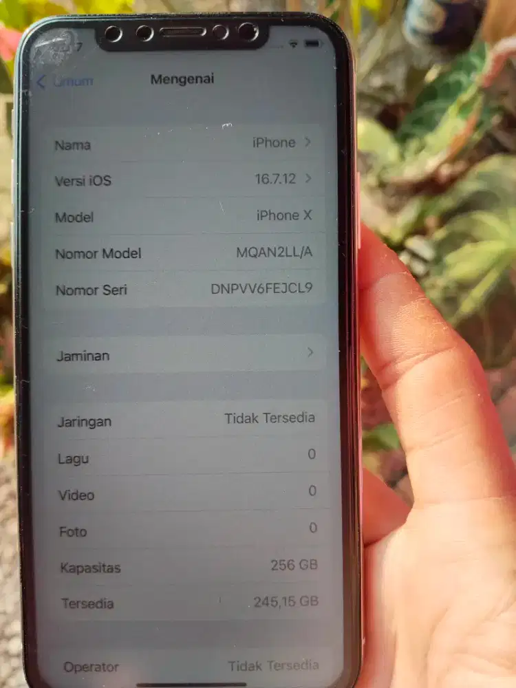 JUAL CEPAT IPHONE X 256GB