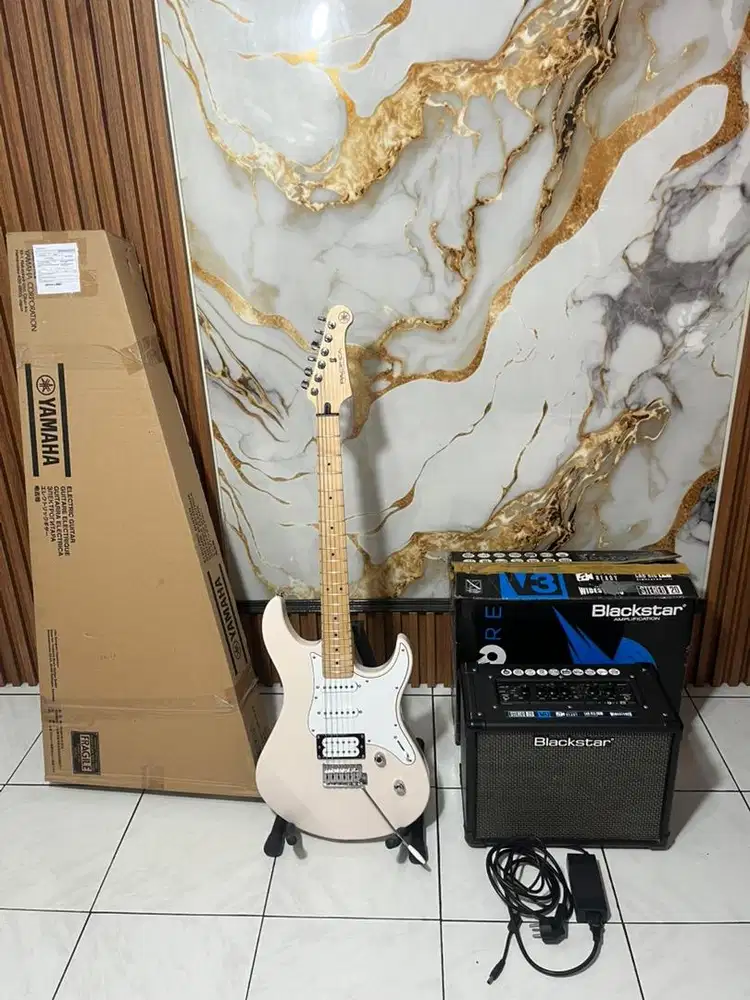 gitar yamaha pacifica 112vfm | blackstar v3 20
