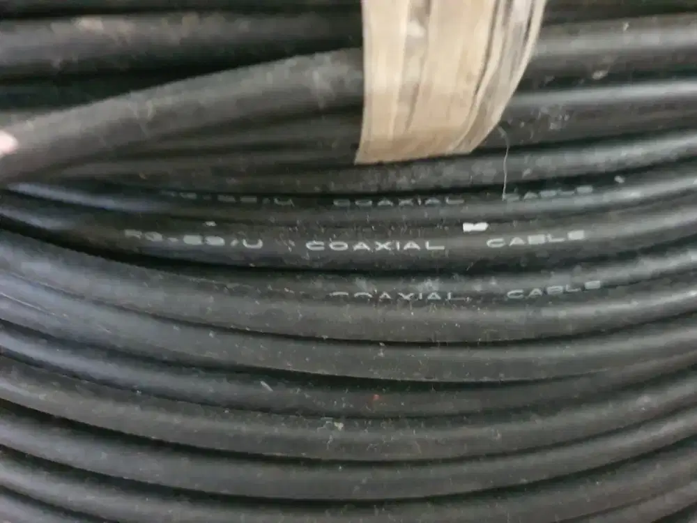 RG - 59 / u coaxial cable | kabel RG 59 (per 1 meter)